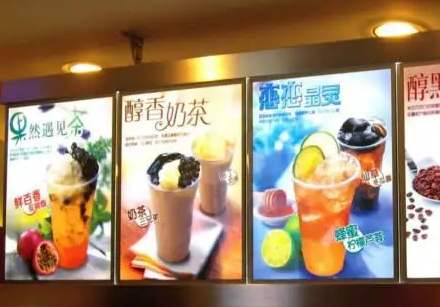 点餐灯箱